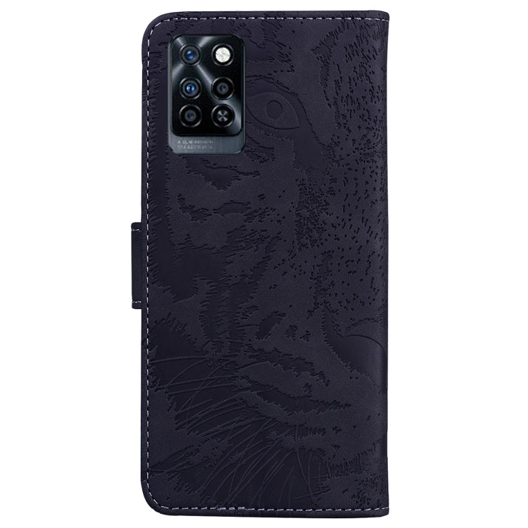 For Infinix Note 11 Tiger Embossing Pattern Horizontal Flip Leather Phone Case