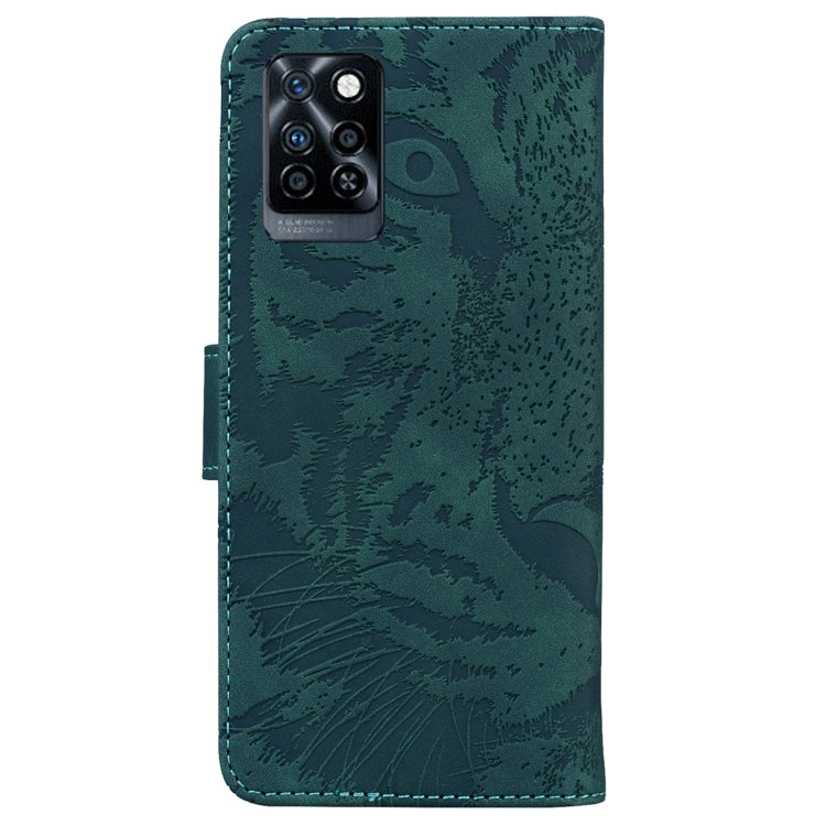 For Infinix Note 11 Tiger Embossing Pattern Horizontal Flip Leather Phone Case