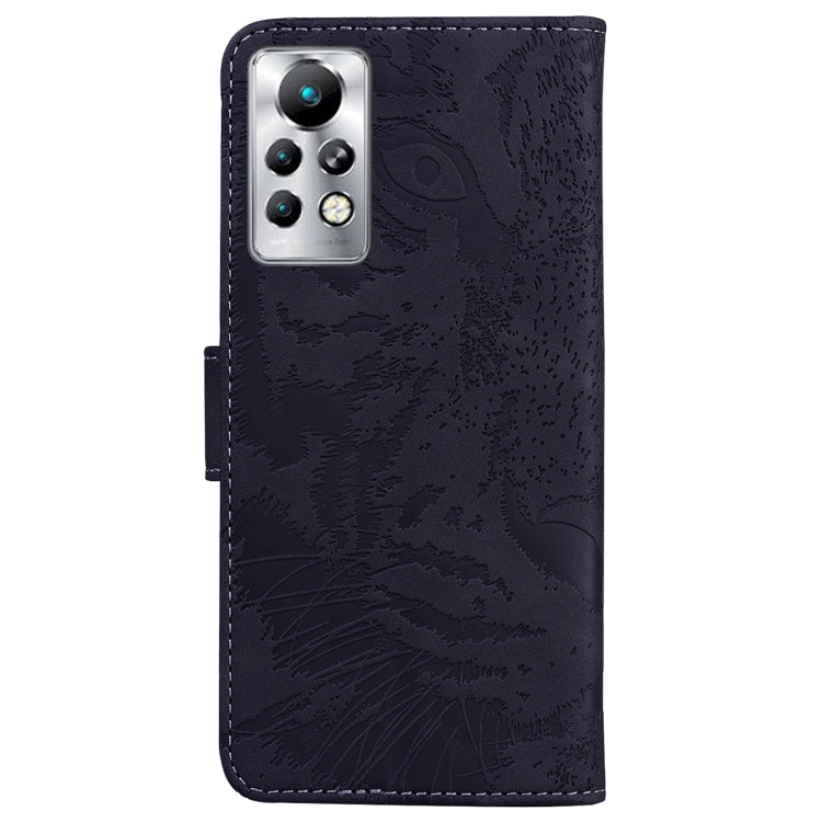 For Infinix Note 11 Pro / Note 11s Tiger Embossing Pattern Horizontal Flip Leather Phone Case