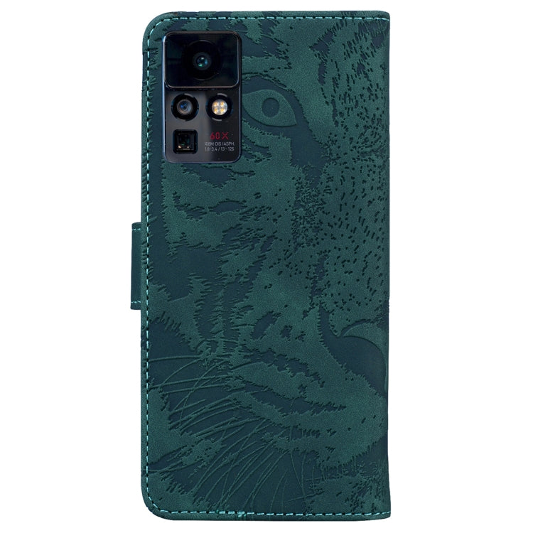 For Infinix Zero X / X Pro Tiger Embossing Pattern Horizontal Flip Leather Phone Case