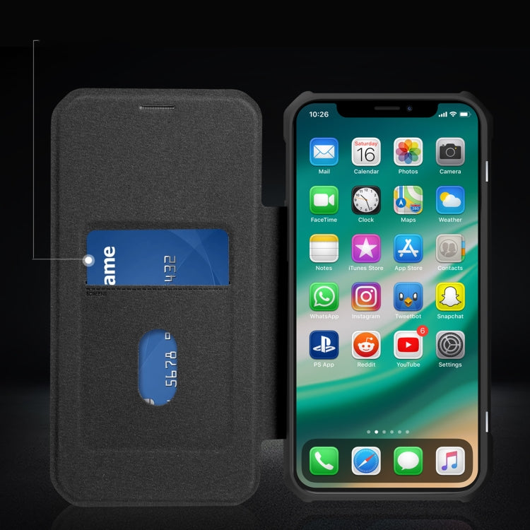 For iPhone 13 Magnetic Flip Leather Phone Case