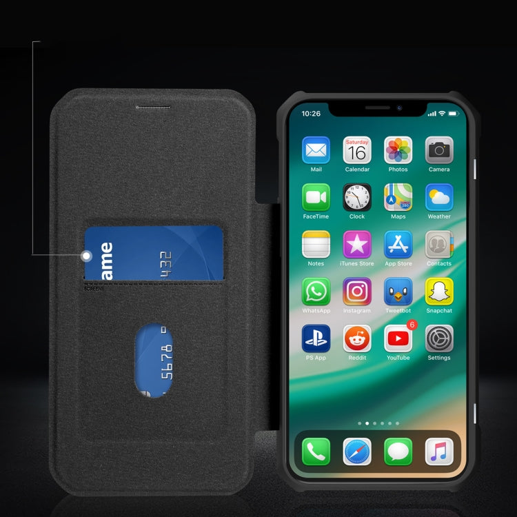 For iPhone 13 Pro Max Magnetic Flip Leather Phone Case