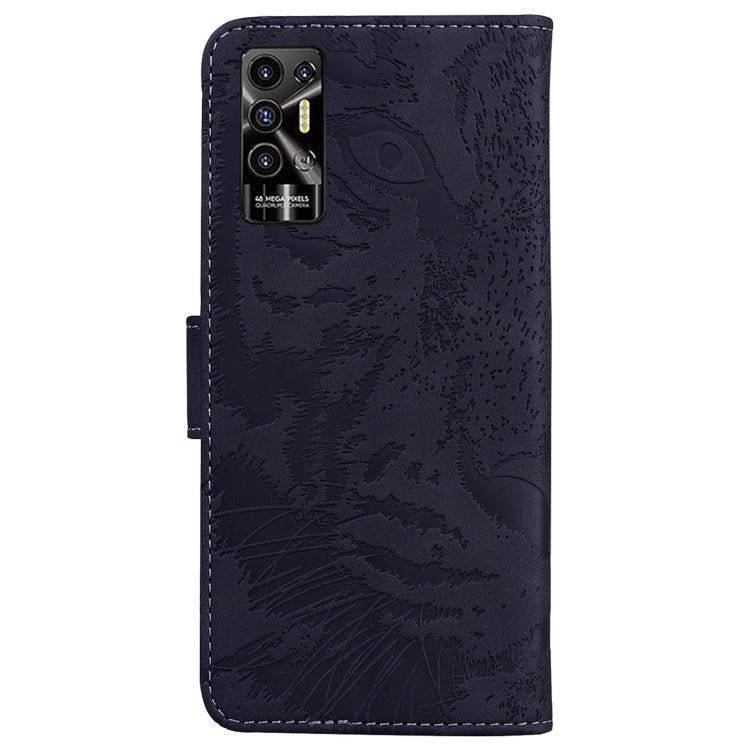For Tecno Pova 2 Tiger Embossing Pattern Horizontal Flip Leather Phone Case