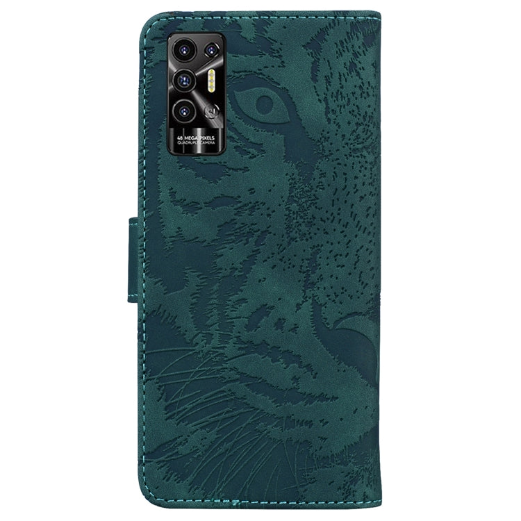 For Tecno Pova 2 Tiger Embossing Pattern Horizontal Flip Leather Phone Case