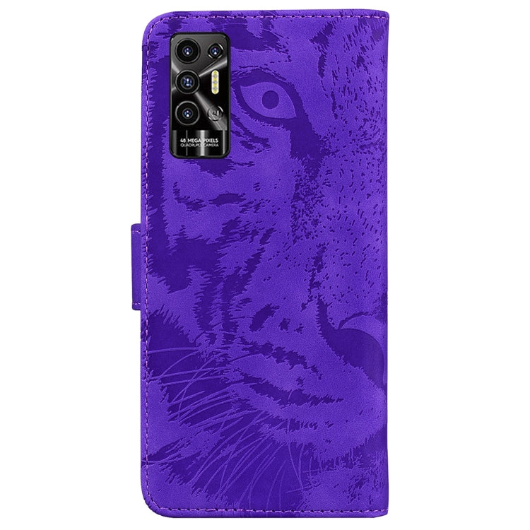 For Tecno Pova 2 Tiger Embossing Pattern Horizontal Flip Leather Phone Case