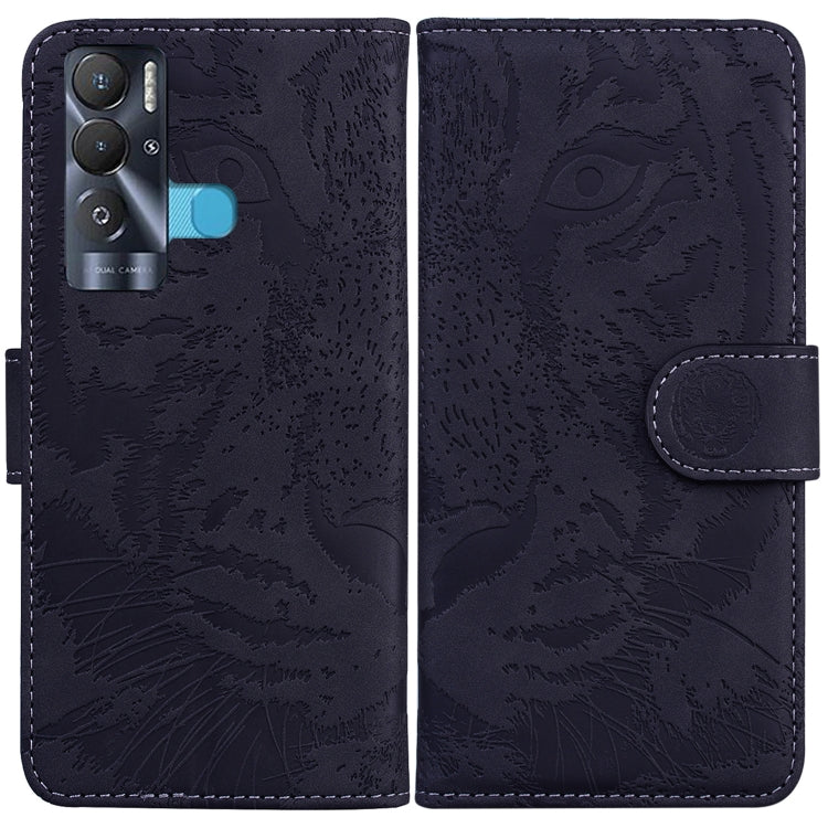 For Tecno Pova Neo LE6 Tiger Embossing Pattern Horizontal Flip Leather Phone Case