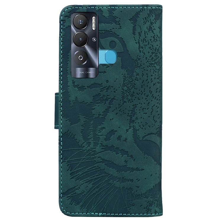 For Tecno Pova Neo LE6 Tiger Embossing Pattern Horizontal Flip Leather Phone Case