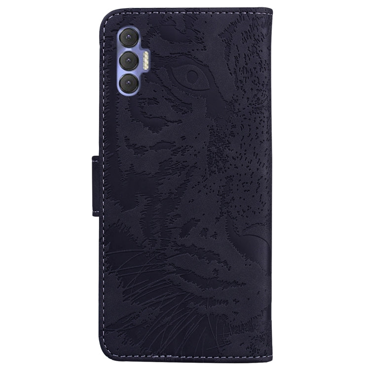For Tecno Spark 8P Tiger Embossing Pattern Horizontal Flip Leather Phone Case