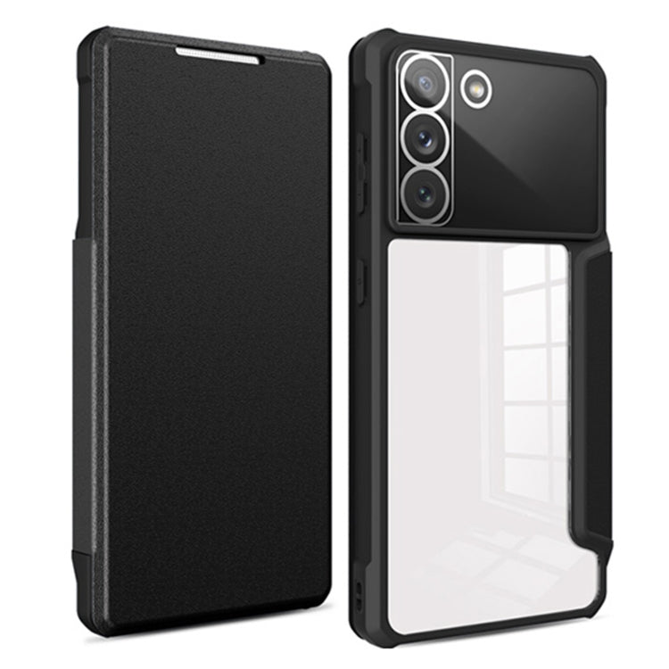 For Samsung Galaxy S21+ 5G Magnetic Flip Leather Phone Case
