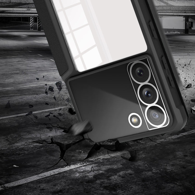 For Samsung Galaxy S21+ 5G Magnetic Flip Leather Phone Case