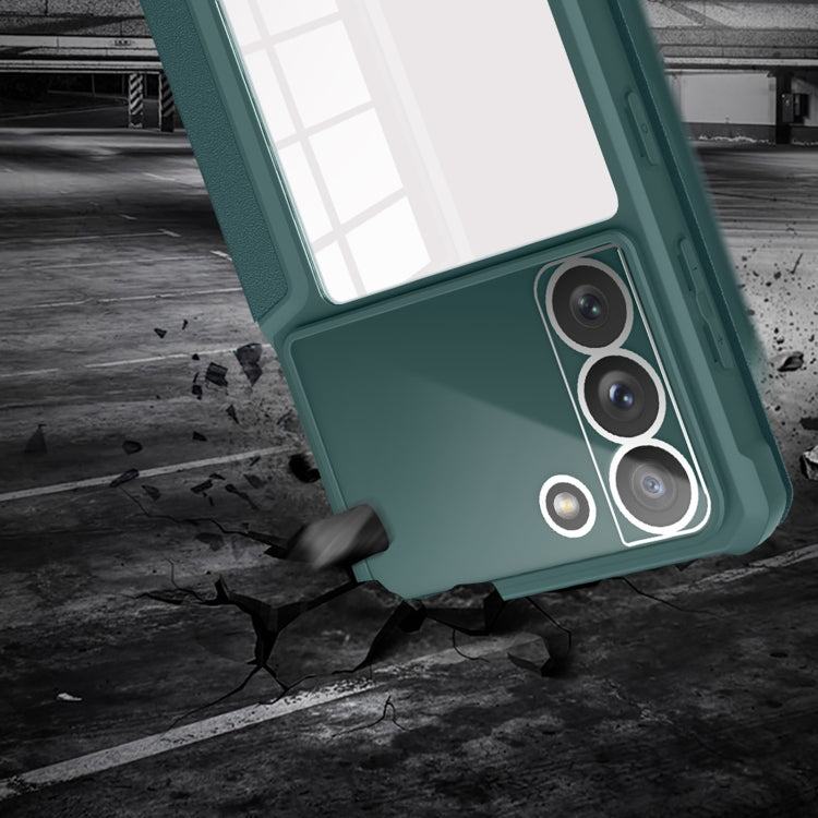 For Samsung Galaxy S22 5G Magnetic Flip Leather Phone Case