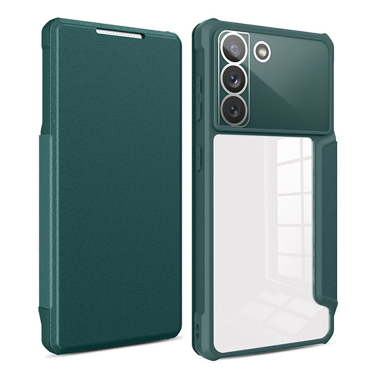 For Samsung Galaxy S22+ 5G Magnetic Flip Leather Phone Case