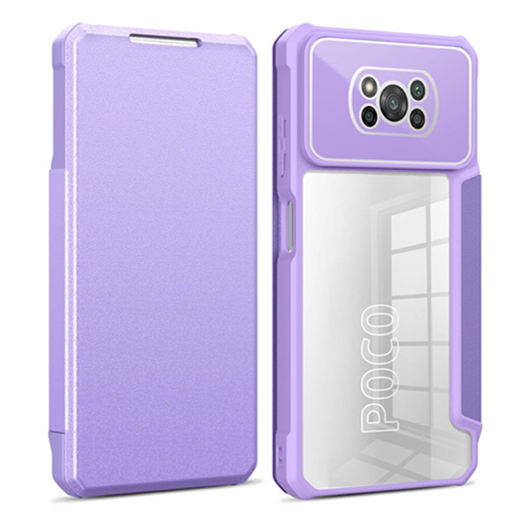 For Xiaomi Poco X3 Magnetic Flip Leather Phone Case