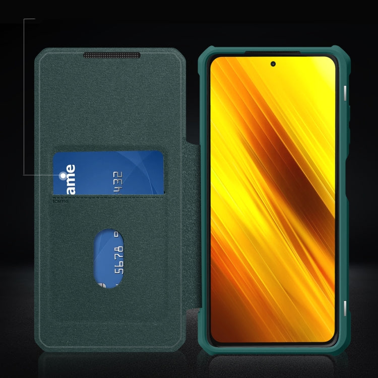 For Xiaomi Poco X3 Magnetic Flip Leather Phone Case