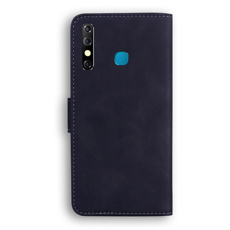 For Infinix Hot 8 X650 CC7 Skin Feel Pure Color Flip Leather Phone Case