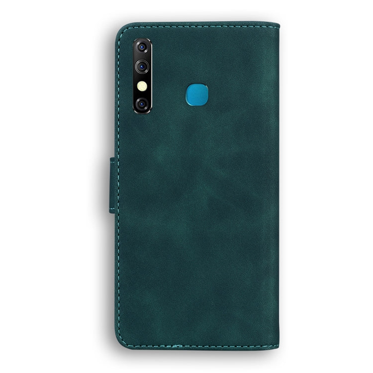For Infinix Hot 8 X650 CC7 Skin Feel Pure Color Flip Leather Phone Case