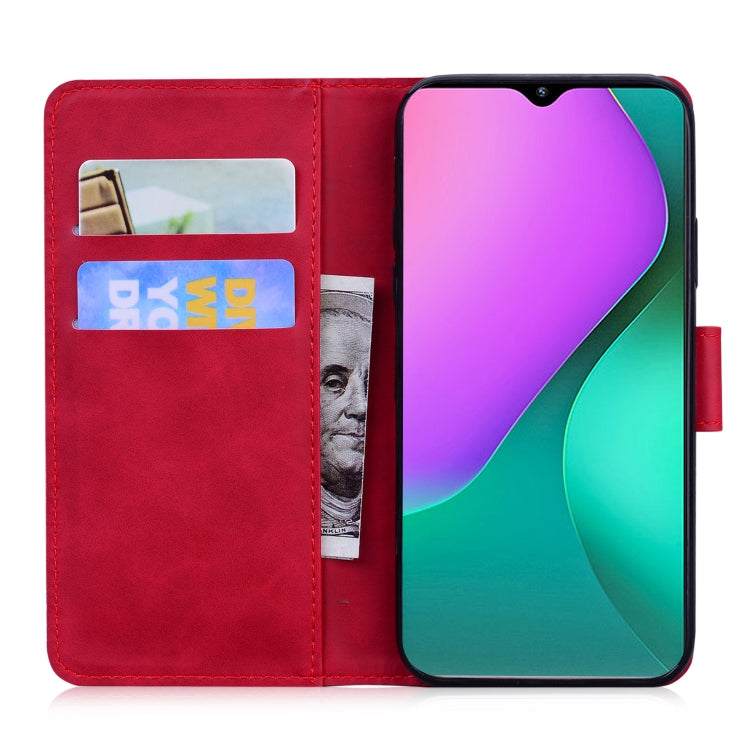 For Infinix Hot 10 Play / Smart 5 (India) Skin Feel Pure Color Flip Leather Phone Case