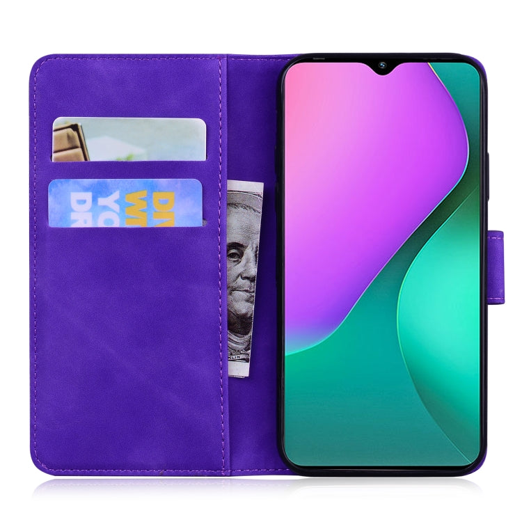 For Infinix Hot 10 Play / Smart 5 (India) Skin Feel Pure Color Flip Leather Phone Case