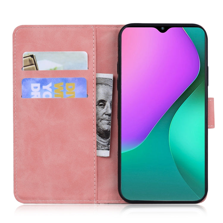 For Infinix Hot 10 Play / Smart 5 (India) Skin Feel Pure Color Flip Leather Phone Case