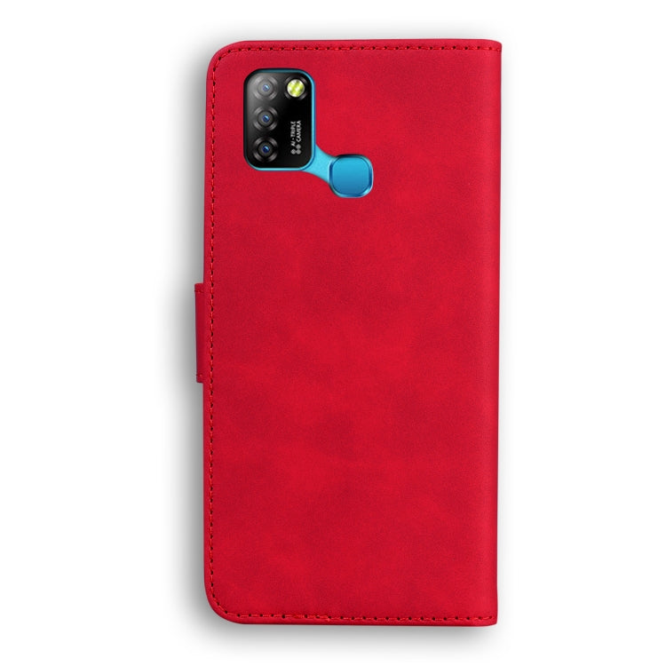 For Infinix Smart 5 X657 / Hot 10 Lite Skin Feel Pure Color Flip Leather Phone Case