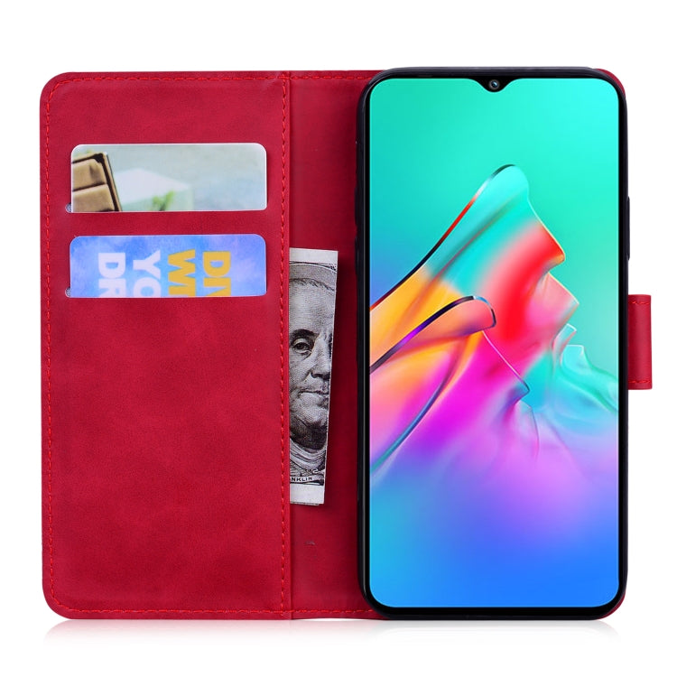 For Infinix Smart 5 X657 / Hot 10 Lite Skin Feel Pure Color Flip Leather Phone Case