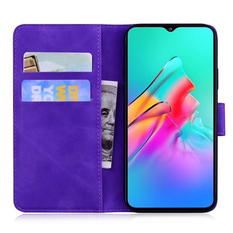 For Infinix Smart 5 X657 / Hot 10 Lite Skin Feel Pure Color Flip Leather Phone Case
