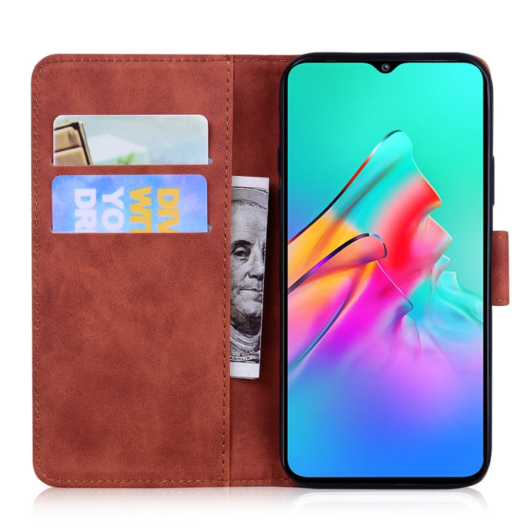 For Infinix Smart 5 X657 / Hot 10 Lite Skin Feel Pure Color Flip Leather Phone Case