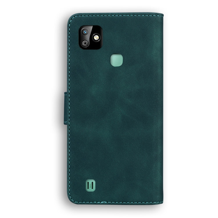 For Infinix Smart HD 2021 X612 Skin Feel Pure Color Flip Leather Phone Case