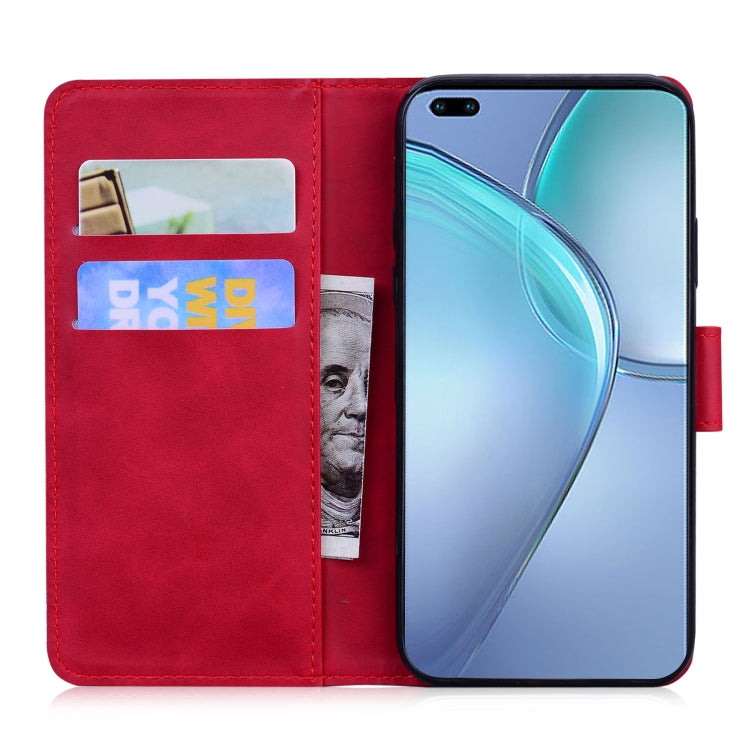 For Infinix Zero 8 X687 Skin Feel Pure Color Flip Leather Phone Case