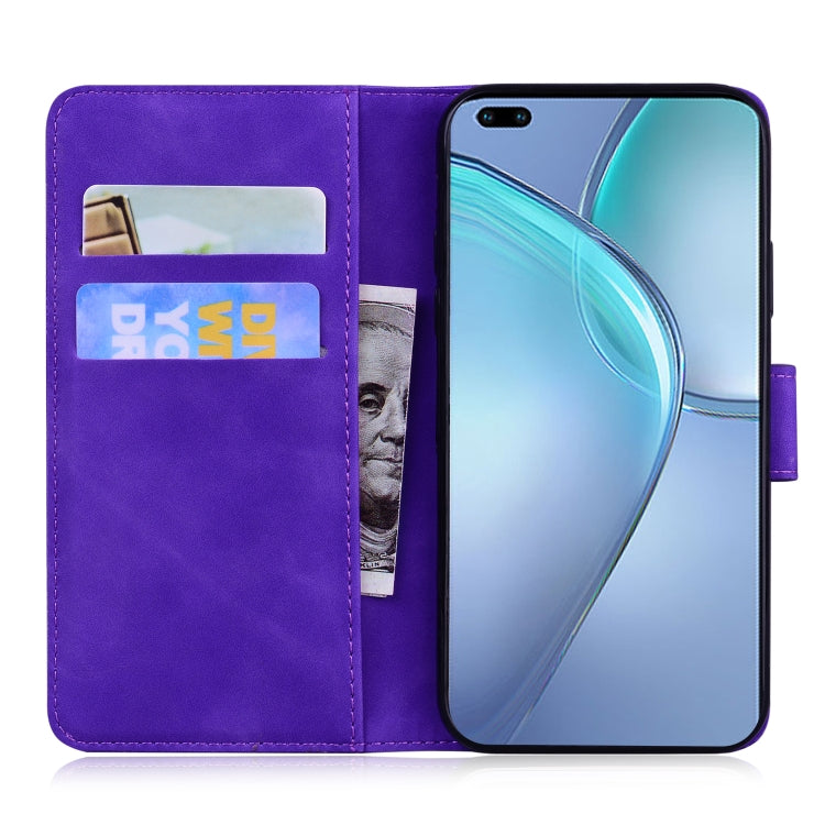 For Infinix Zero 8 X687 Skin Feel Pure Color Flip Leather Phone Case
