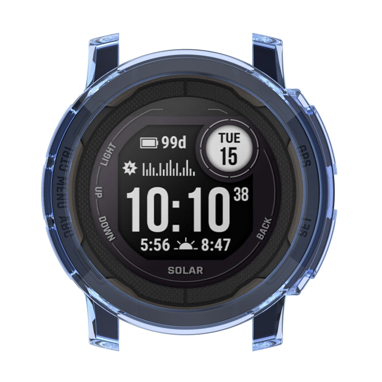 For Garmin Instinct 2 Half Coverage Hollowed TPU Watch Case