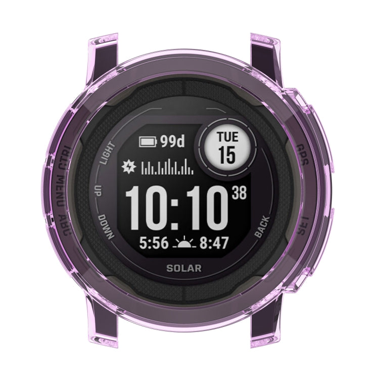 For Garmin Instinct 2 Half Coverage Hollowed TPU Watch Case