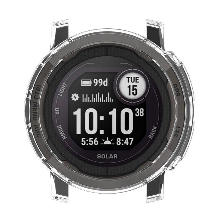 For Garmin Instinct 2S Half Coverage Hollowed TPU Watch Case