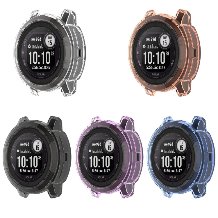 For Garmin Instinct 2S Half Coverage Hollowed TPU Watch Case