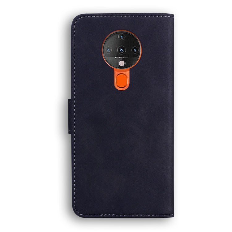 For Tecno Spark 6 Skin Feel Pure Color Flip Leather Phone Case