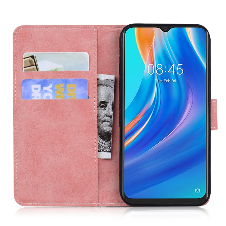 For Tecno Spark 7 Skin Feel Pure Color Flip Leather Phone Case