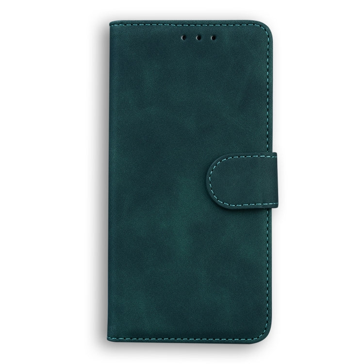 For Tecno Spark 7P Skin Feel Pure Color Flip Leather Phone Case