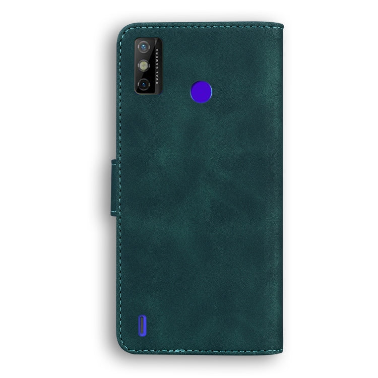 For Tecno Spark GO 2020 / Spark 6 GO Skin Feel Pure Color Flip Leather Phone Case