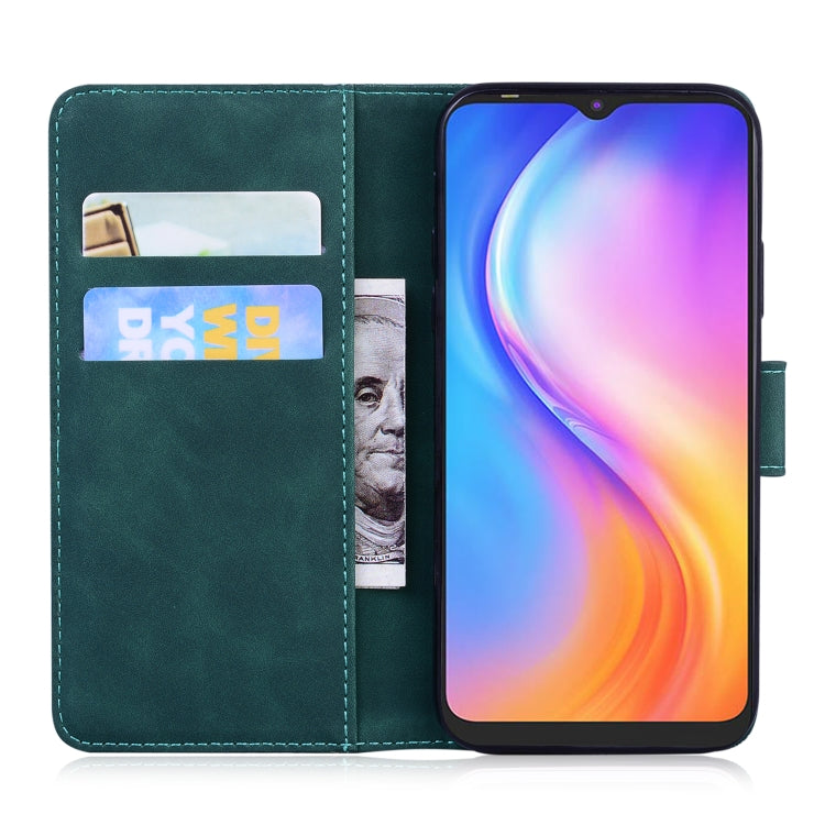 For Tecno Spark GO 2020 / Spark 6 GO Skin Feel Pure Color Flip Leather Phone Case
