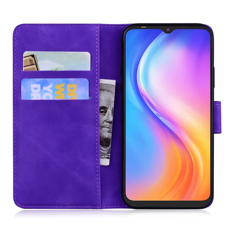 For Tecno Spark GO 2020 / Spark 6 GO Skin Feel Pure Color Flip Leather Phone Case