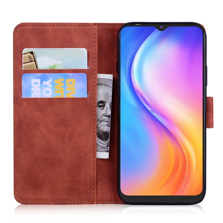 For Tecno Spark GO 2020 / Spark 6 GO Skin Feel Pure Color Flip Leather Phone Case