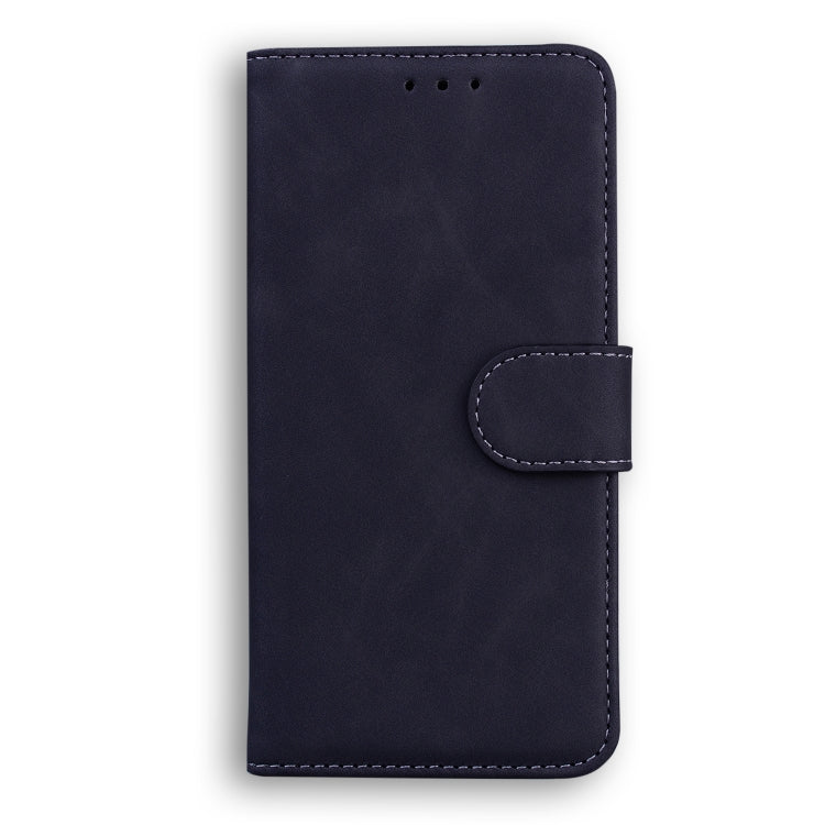 For Tecno Camon 15 Skin Feel Pure Color Flip Leather Phone Case