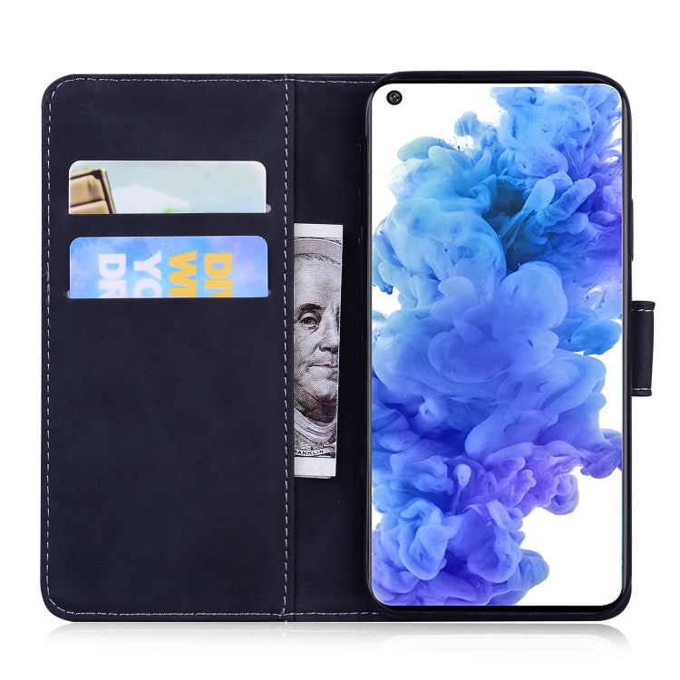 For Tecno Camon 16 Skin Feel Pure Color Flip Leather Phone Case
