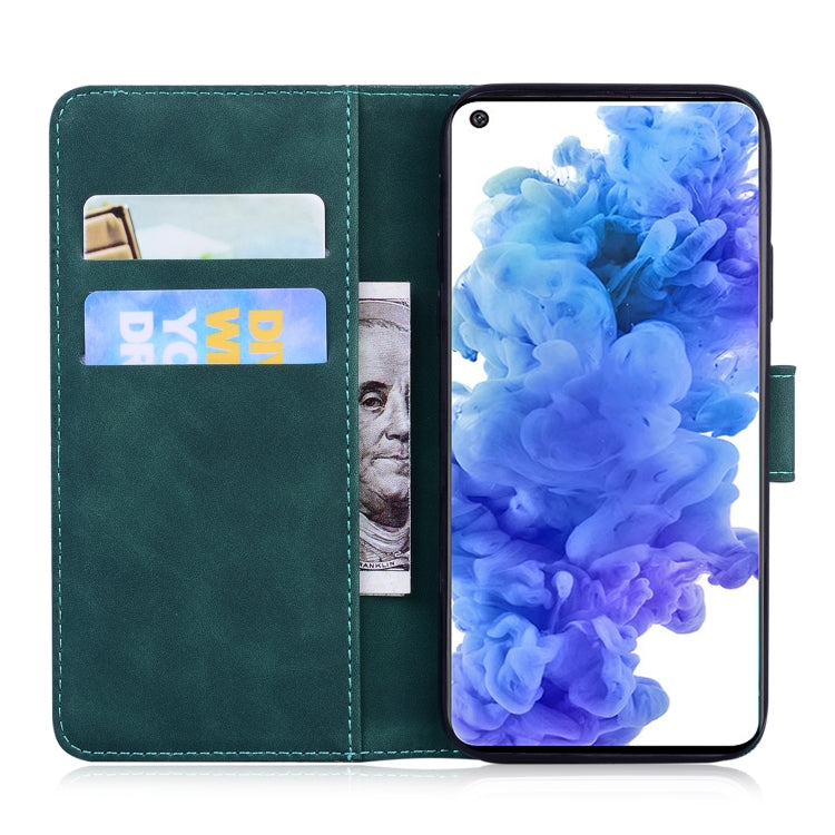For Tecno Camon 16 Skin Feel Pure Color Flip Leather Phone Case