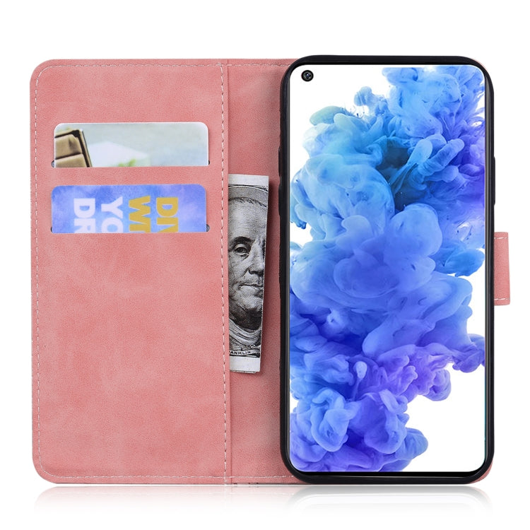 For Tecno Camon 16 Skin Feel Pure Color Flip Leather Phone Case
