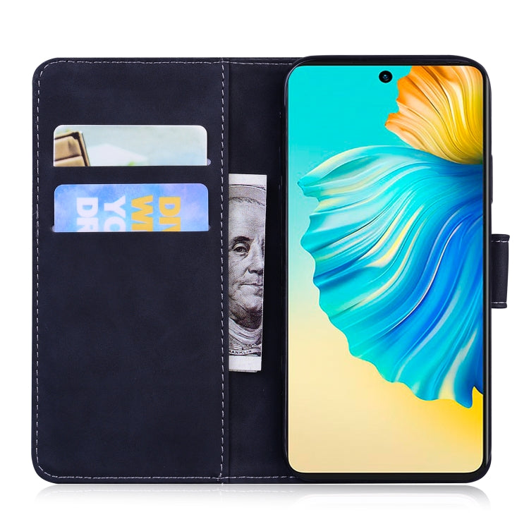 For Tecno Camon 17P Skin Feel Pure Color Flip Leather Phone Case