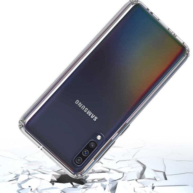 For Galaxy A30s / A50s Scratchproof TPU + Acrylic Protective Case