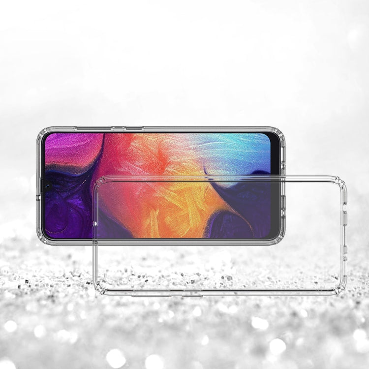 For Galaxy A30s / A50s Scratchproof TPU + Acrylic Protective Case