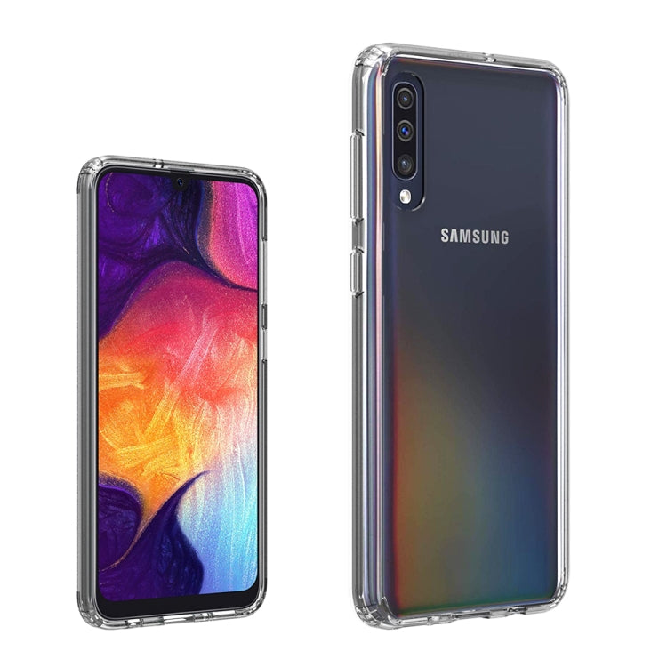 For Galaxy A30s / A50s Scratchproof TPU + Acrylic Protective Case