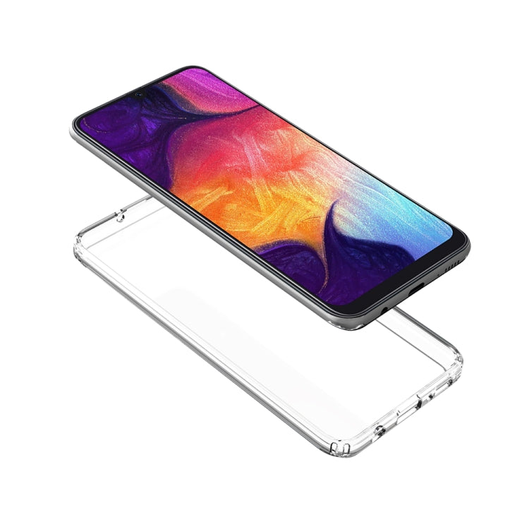 For Galaxy A30s / A50s Scratchproof TPU + Acrylic Protective Case